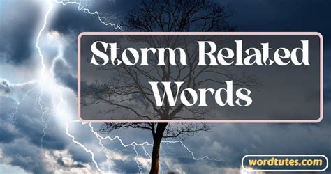 storm related words.